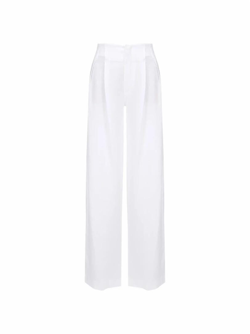 

Широкие брюки изо льна Thorne Loro Piana, Белый