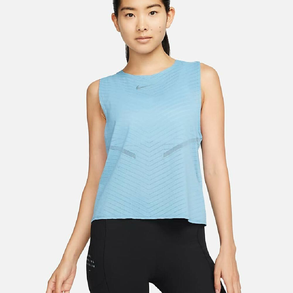 

Футболка Nike Dri Fit ADV Running Division, голубой, Синий