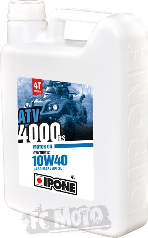 

Моторное масло IPONE ATV 4000 RS 10W-40, 4 литра