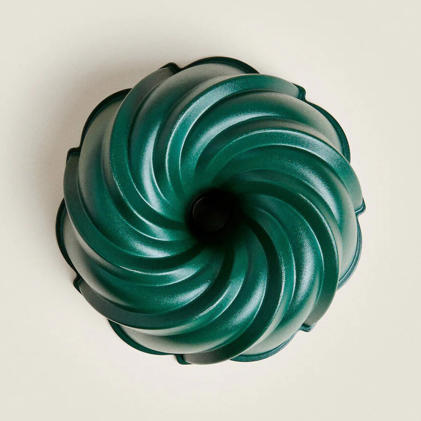 

Форма для торта Zara Home Christmas Round Aluminium, зеленый