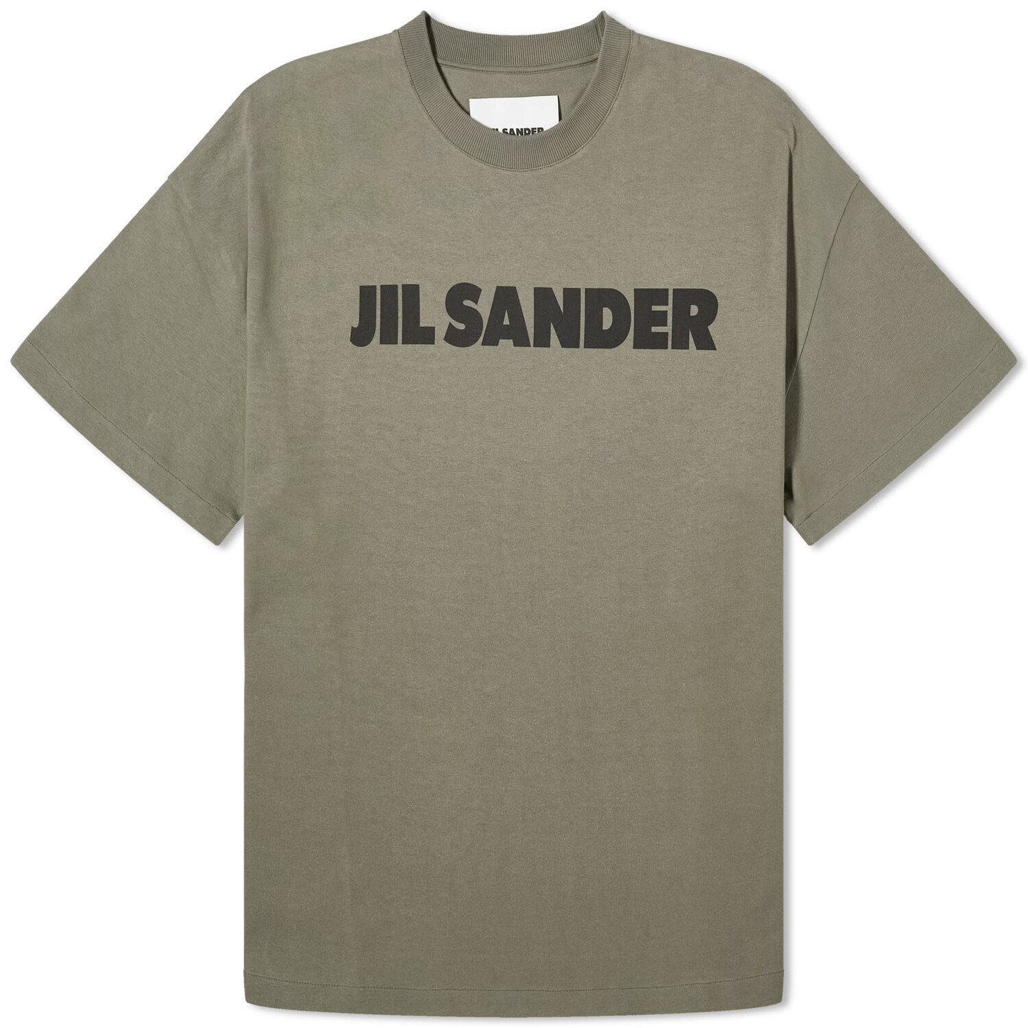 

Футболка Jil Sander Logo, зеленый