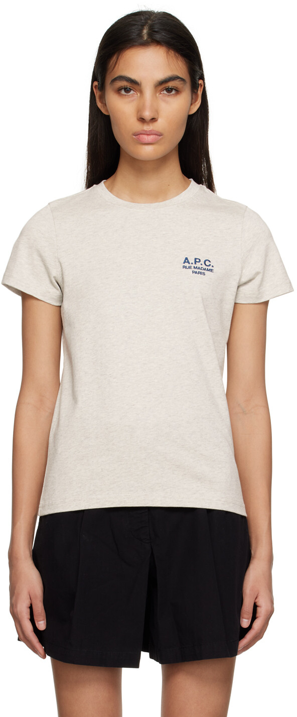 

Серая футболка Дениз A.P.C.
