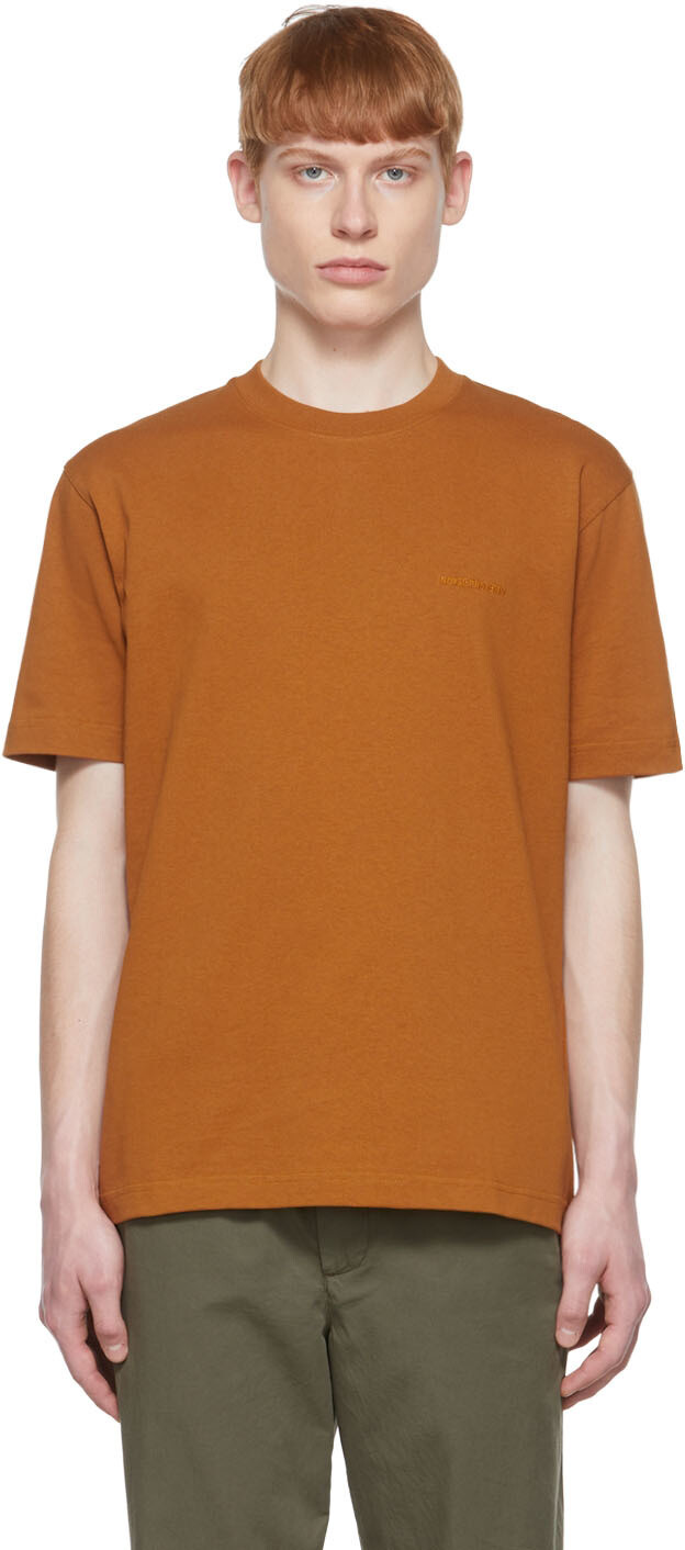 

Оранжевая футболка Johannes Norse Projects