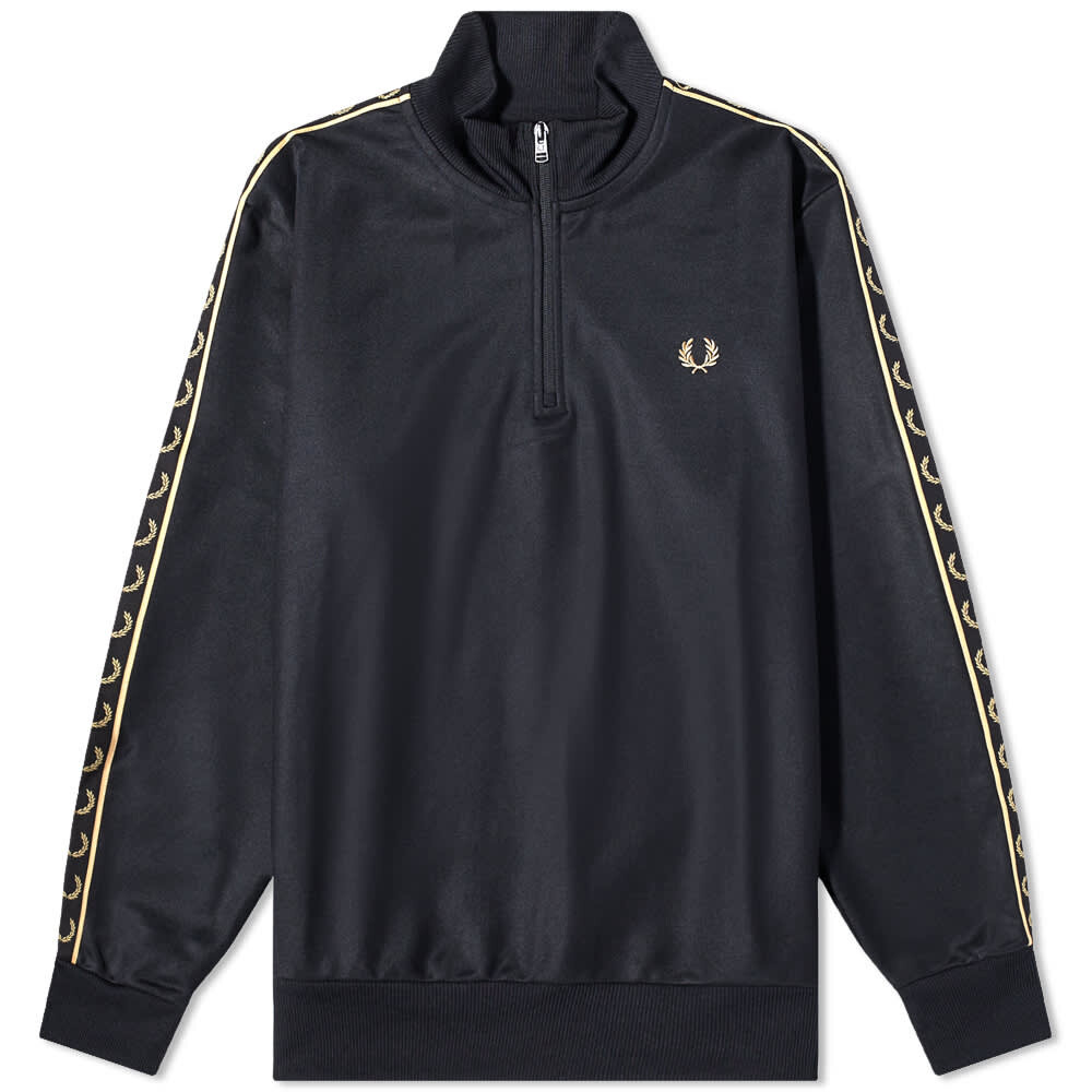 

Спортивный топ с молнией до середины тесьмы Fred Perry Authentic