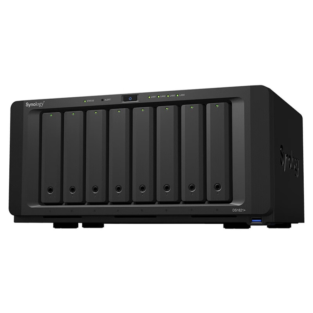 

Сетевое хранилище Synology DS1821+ 8 дисков с расширением до 18 дисков