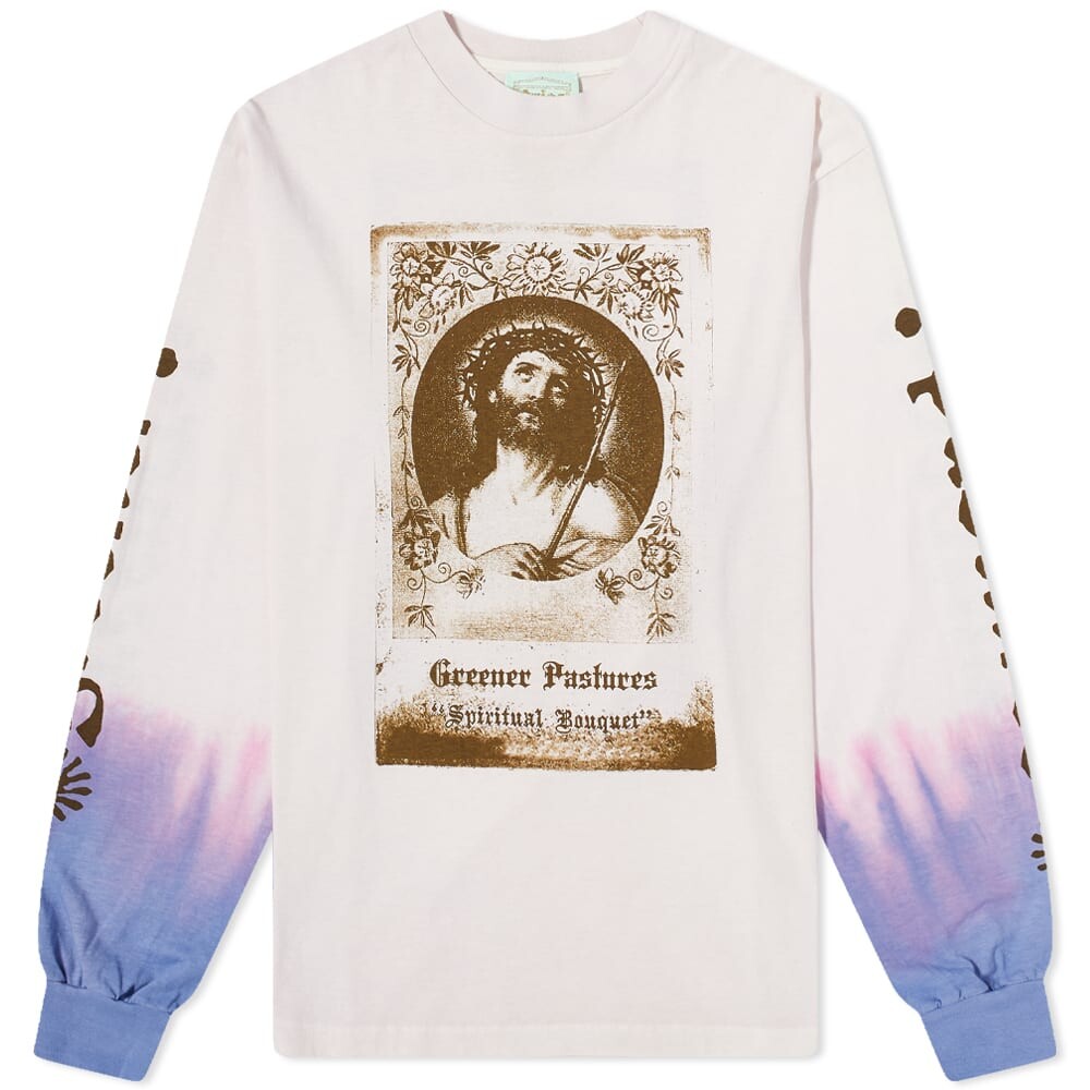 

Футболка Aries Long Sleeve Santino Tie Dye Tee, Серый