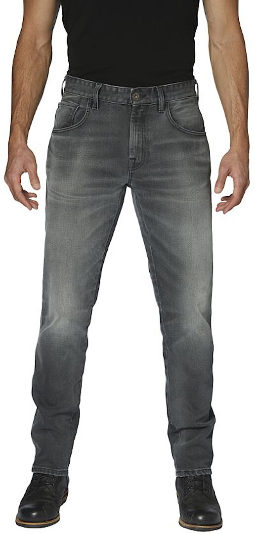 

Rokker Rokkertech Tapered Slim Grey Мотоцикл Джинсы,