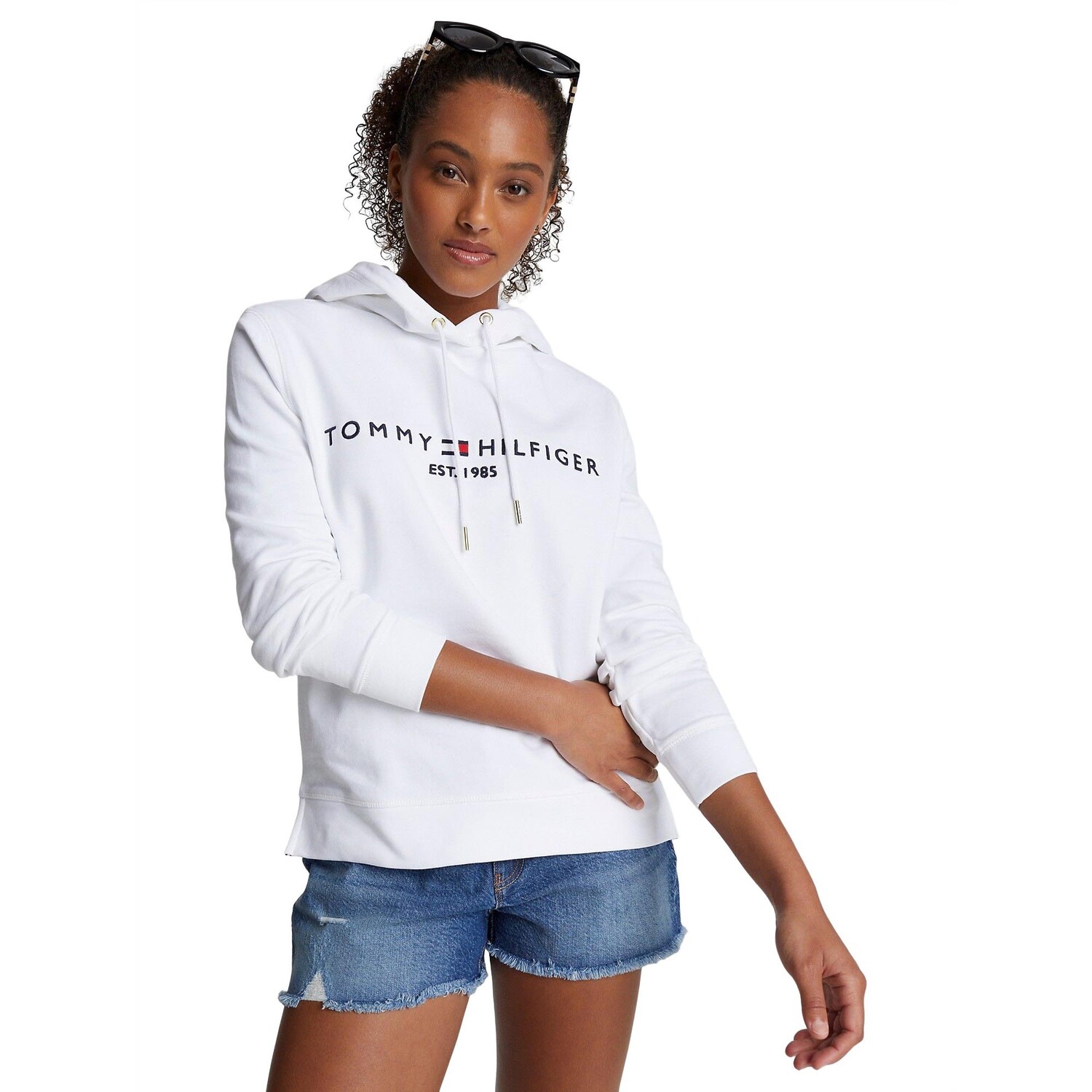 

Худи Tommy Hilfiger Logo, белый