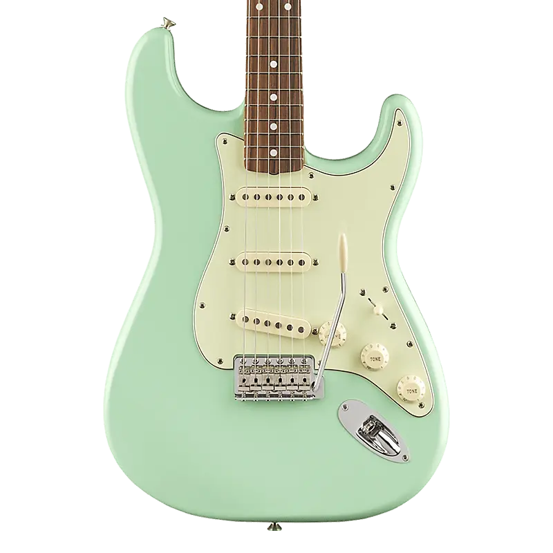 

Fender Vintera '60s Stratocaster - накладка на гриф Pau Ferro, серф зеленый