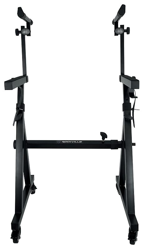 

Двухъярусная подставка для клавиатуры Rockville Z45W Z-Style + колеса + сумка + регулируемая высота + ширина