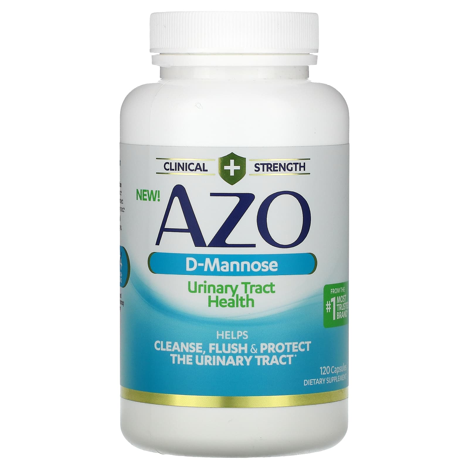 D-манноза Azo для здоровья мочевыводящих путей, 120 капсул