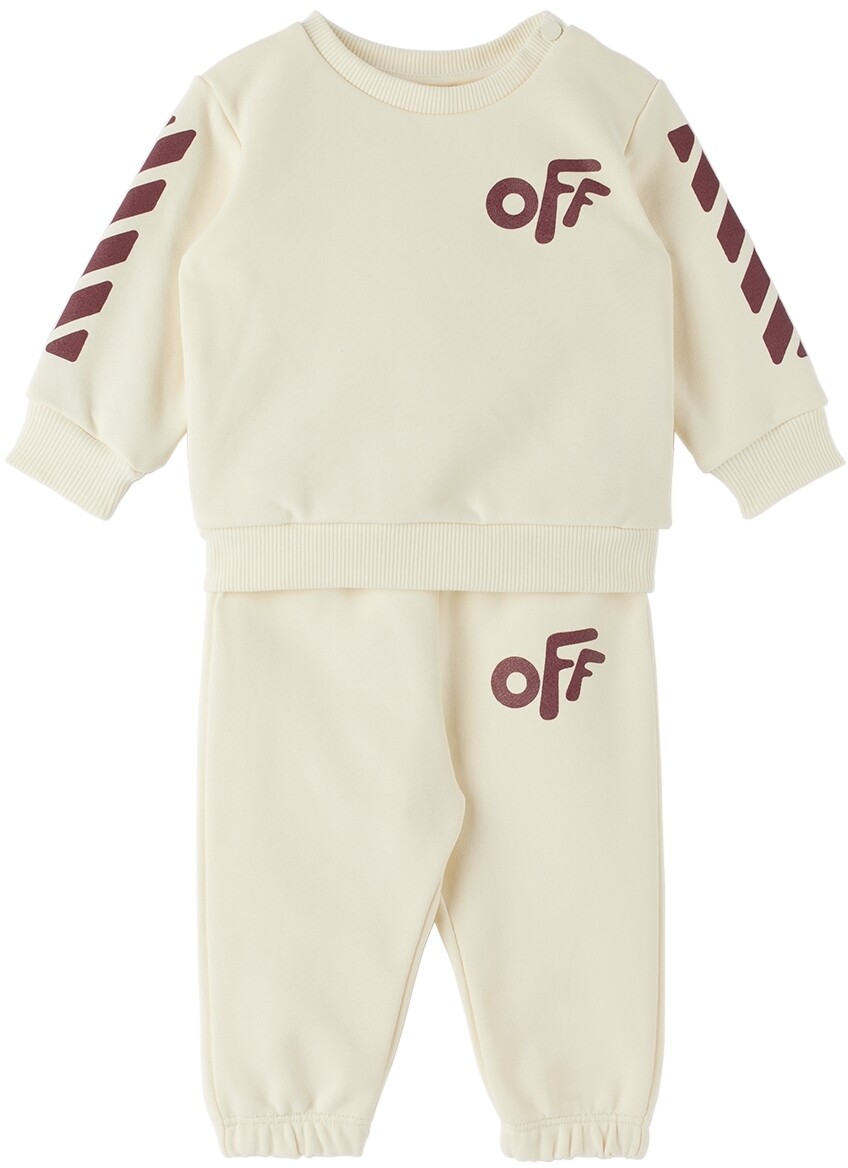 

Детская толстовка и брюки для отдыха Off-White со скругленными углами