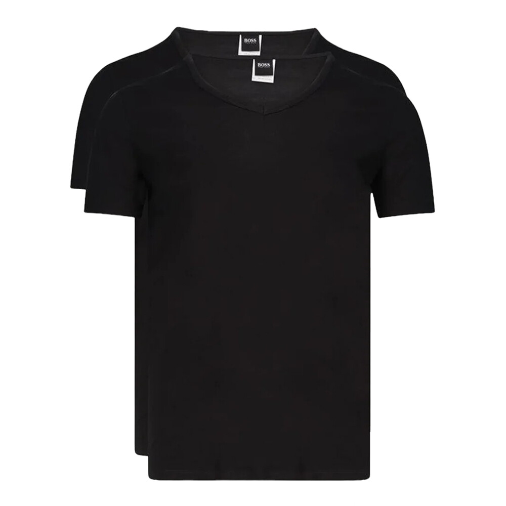 

Комплект футболок Hugo Boss V-neck, 2 предмета, черный