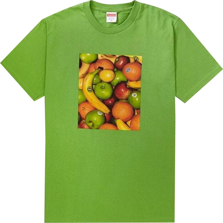 Футболка Supreme Fruit Tee 'Green', зеленый футболка supreme fruit tee green зеленый