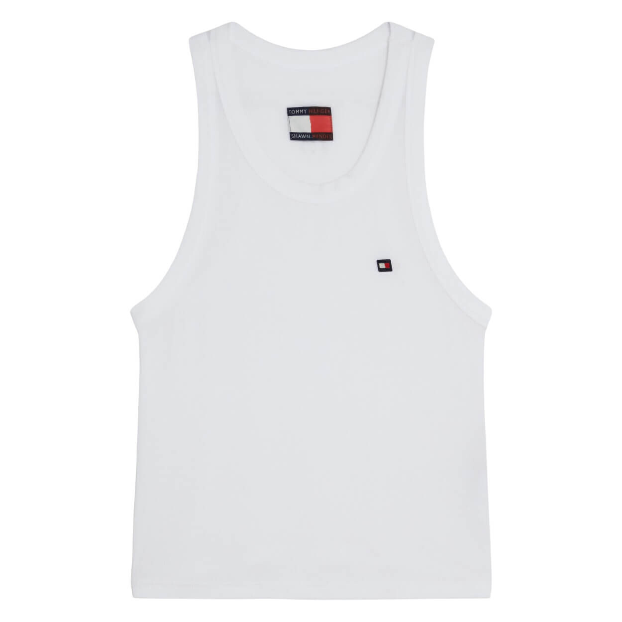 

Топ Tommy Hilfiger X Shawn Mendes Ribbed Tank, белый
