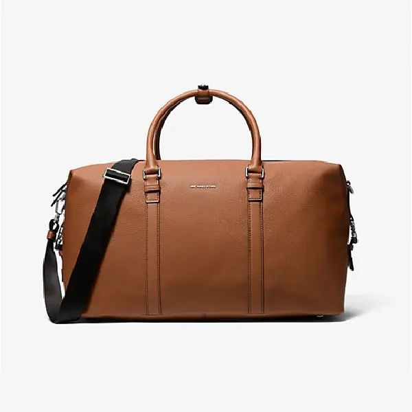 

Дорожная сумка Michael Kors Hudson Leather Duffel, коричневый