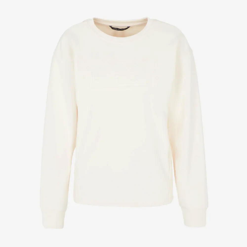 

Свитшот Armani Exchange Hood, белый