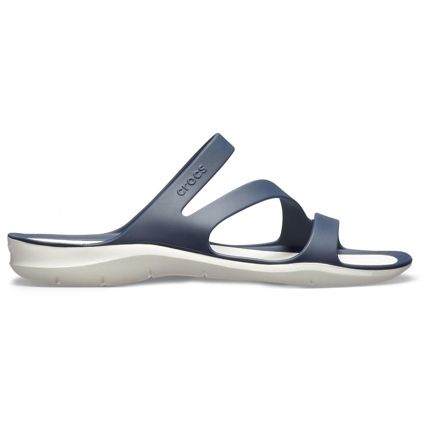 Сандалии Crocs Women's Swiftwater Sandal, цвет Navy/White цена и фото