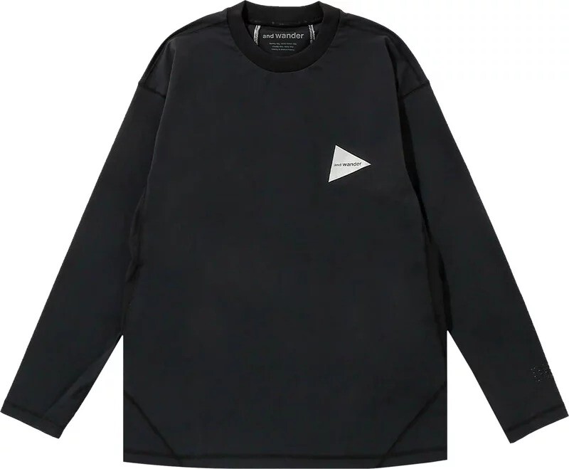 

Свитшот And Wander 34 Rash Guard, черный
