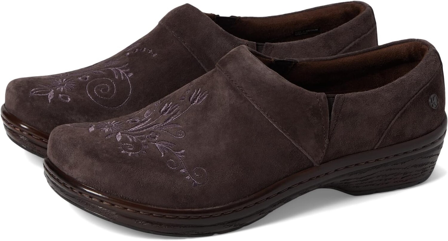 

Сабо Mission Klogs Footwear, цвет Mole Suede Embroidery