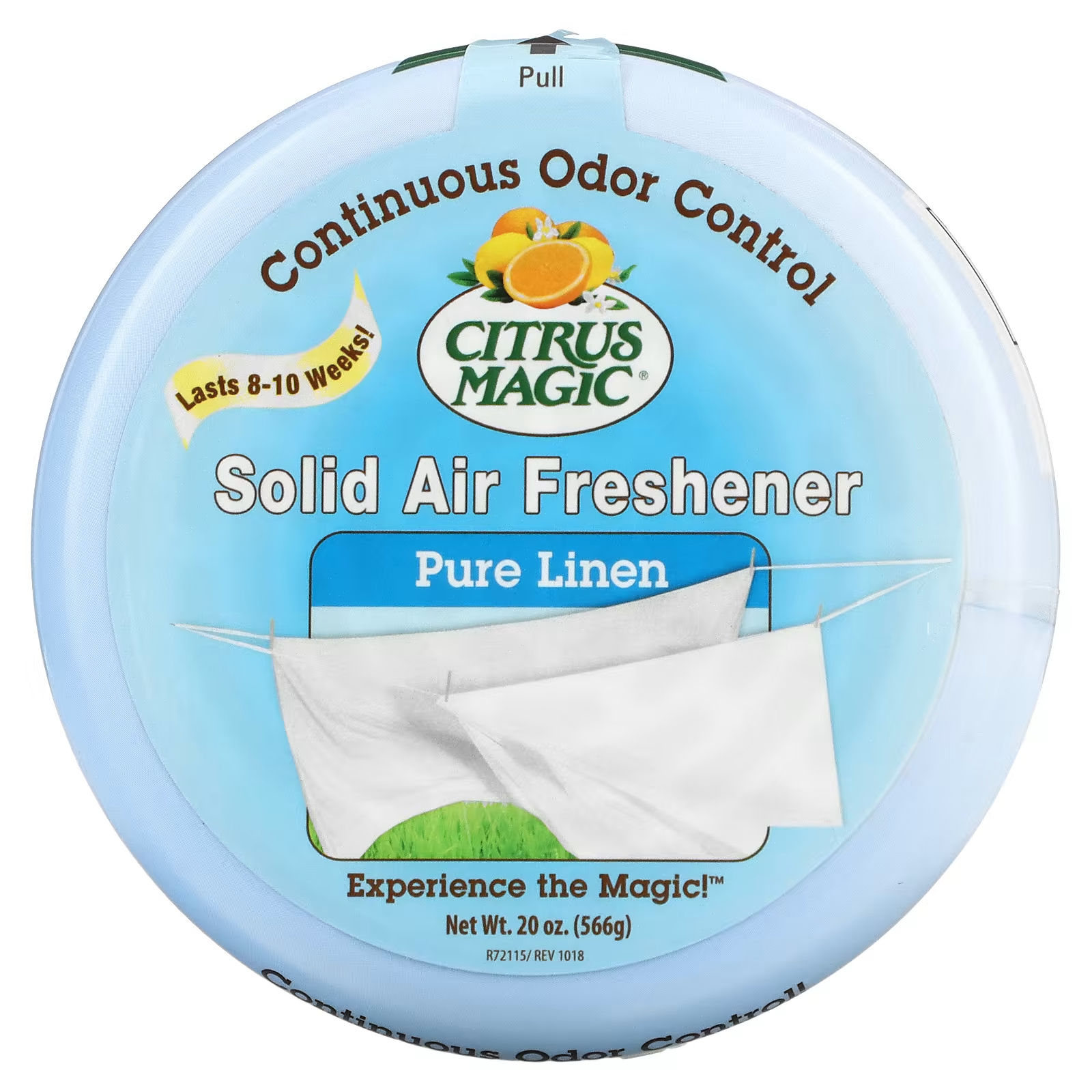 Освежитель воздуха Citrus Magic Pure Linen твердый, 566 г твердый освежитель воздуха запах чистого белья 20 унций 566 г