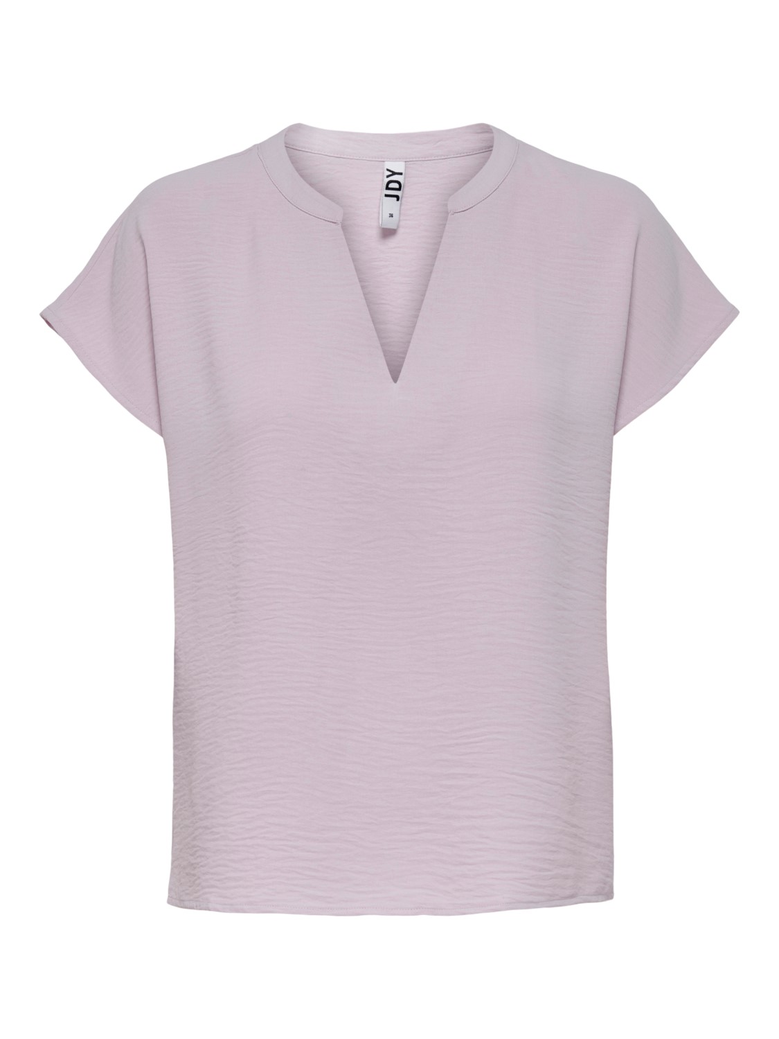 Блуза JACQUELINE de YONG Einfarbige Kurzarm V Ausschnitt nshirt Blouse JDYLION, фиолетовый цена и фото