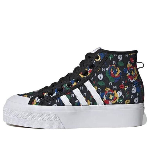 

Кроссовки rich mnisi x nizza на платформе средней длины Adidas, черный