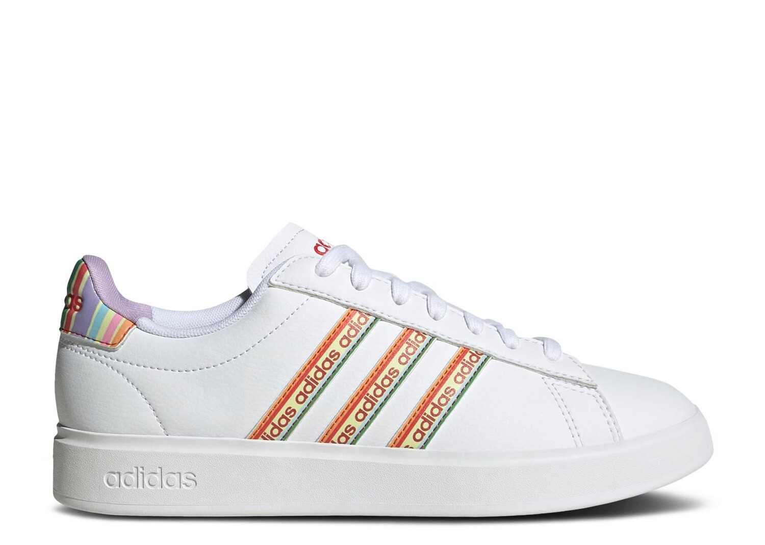 

Кроссовки adidas Wmns Grand Court 2.0 'Multi-Color Stripes', белый