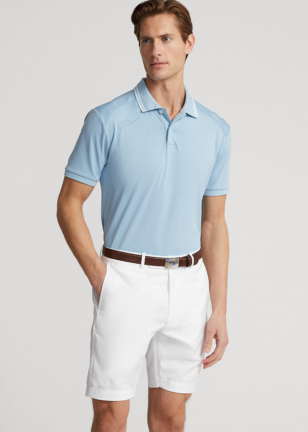 

Рубашка поло Slim Fit Performance на заказ