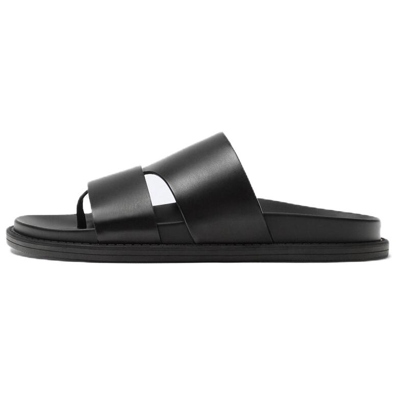 

Шлепанцы мужские черные Zara