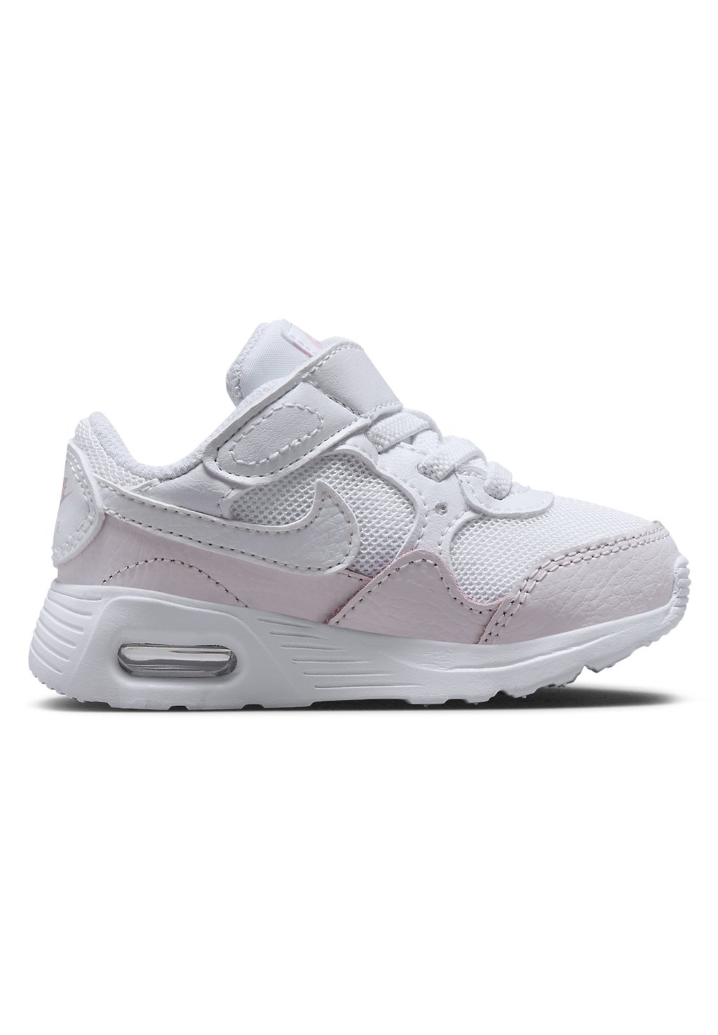 Кроссовки низкие NIKE AIR MAX SC (TDV) Nike Sportswear, цвет white/summit white-pearl pink-med soft pink 2019 hot sale wholesale button pearl freshwater pearl aaa 8 8 5mm white pink purple button pearl
