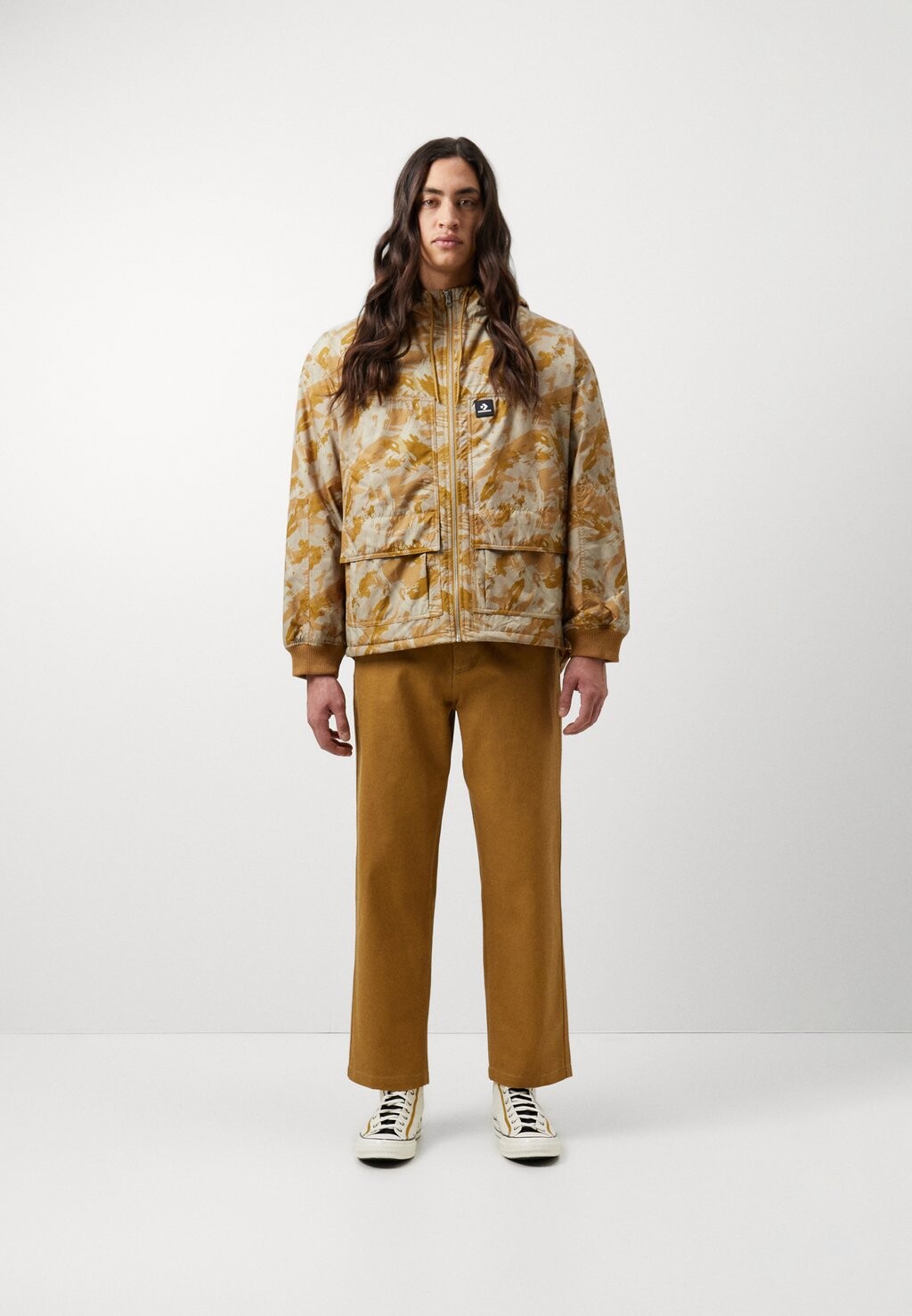 

Легкая куртка BRUSH STROKE UTILITY JACKET Converse, цвет tan