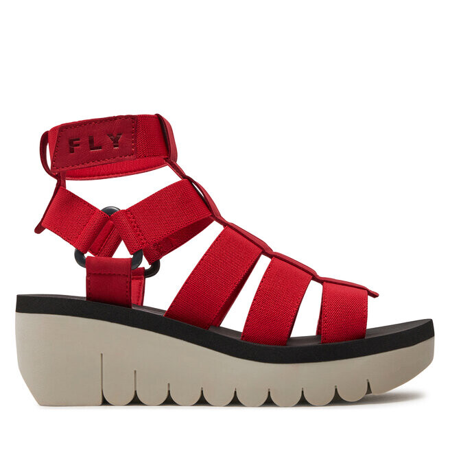 

Сандалии Fly London Yufifly P145032005 Lipstick Red/Red/Black, красный
