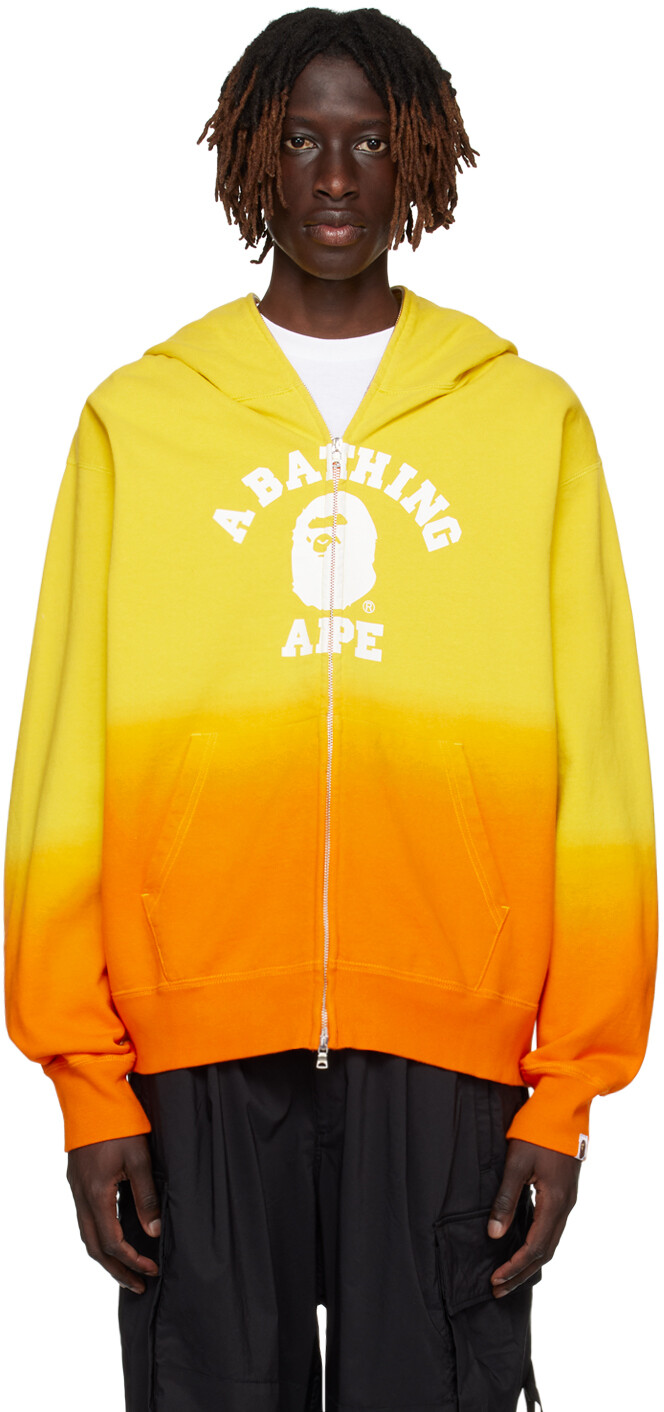 

Толстовка BAPE Orange Gradation