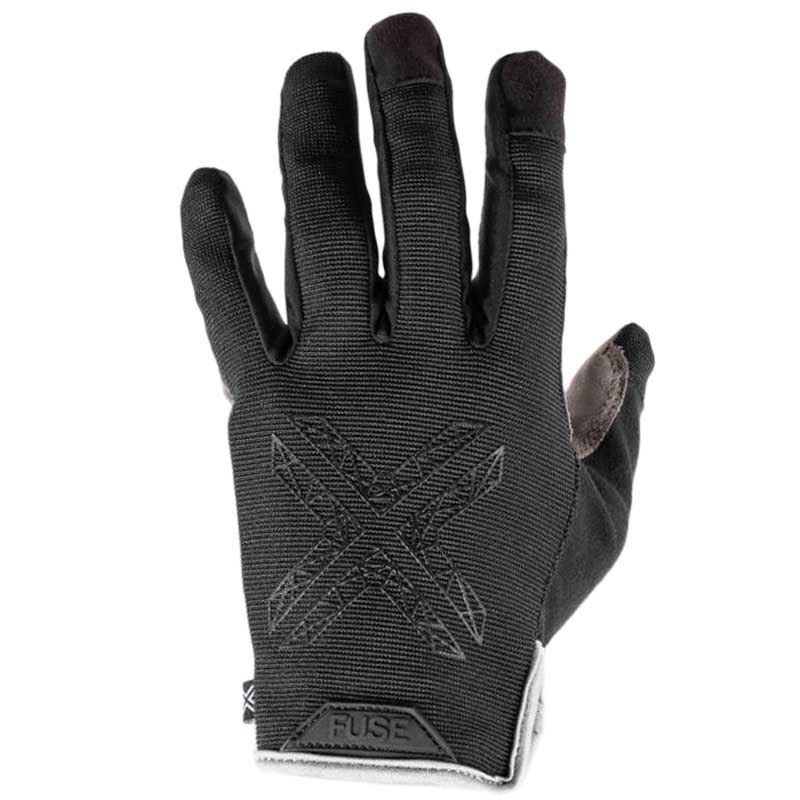 Длинные перчатки Fuse Protection Stealth, черный