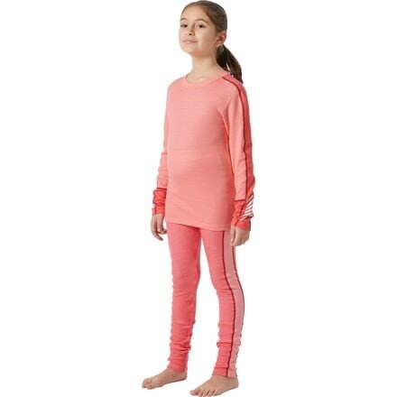 

Комплект среднего веса Jr Lifa Merino - детский Helly Hansen, цвет Sunset Pink