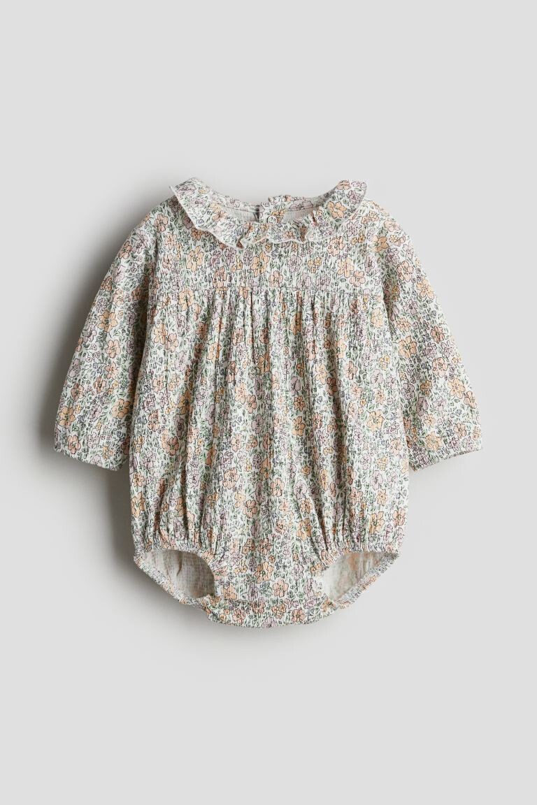 

Комбинезон из мятого джерси H&M, белый