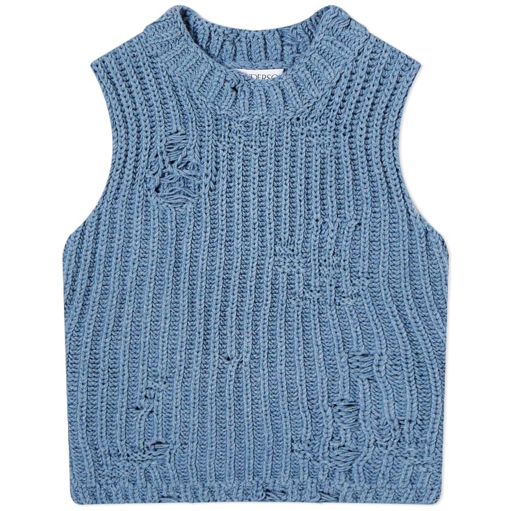 

Джемпер JW Anderson Distressed Cropped Knit Vest