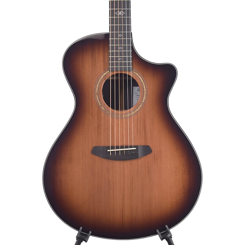 

Breedlove Premier Concerto Edgeburst CE Redwood-EI Rosewood PRCO44CERWIR