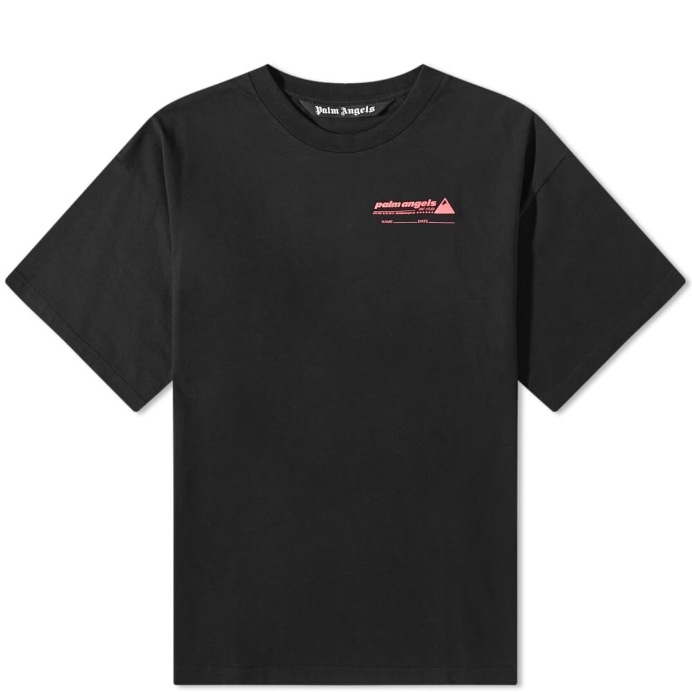

Футболка Palm Angels PA Ski Club Tee, Черный