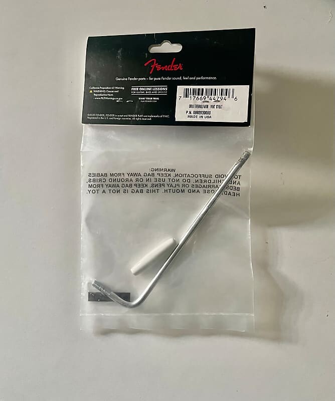 

Рычаг тремоло Fender 0992039000 хром для винтажного тремоло