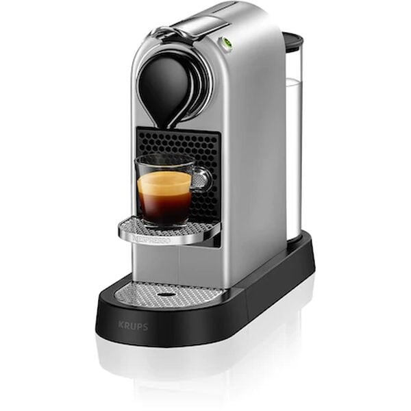 

Кофемашина Nespresso Citiz, капсульная, серебро