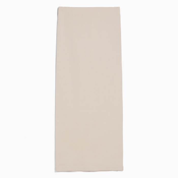 

Юбка Bershka Long Cotton, песочный