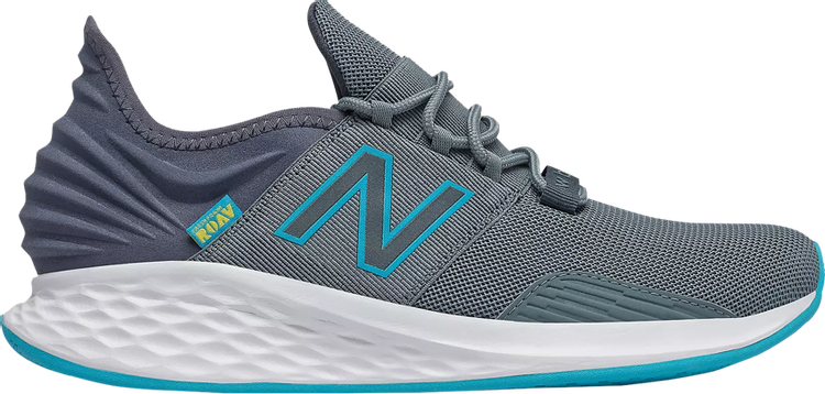 Лимитированные кроссовки New Balance Fresh Foam Roav 'Ocean Grey Virtual Sky', серый - фото