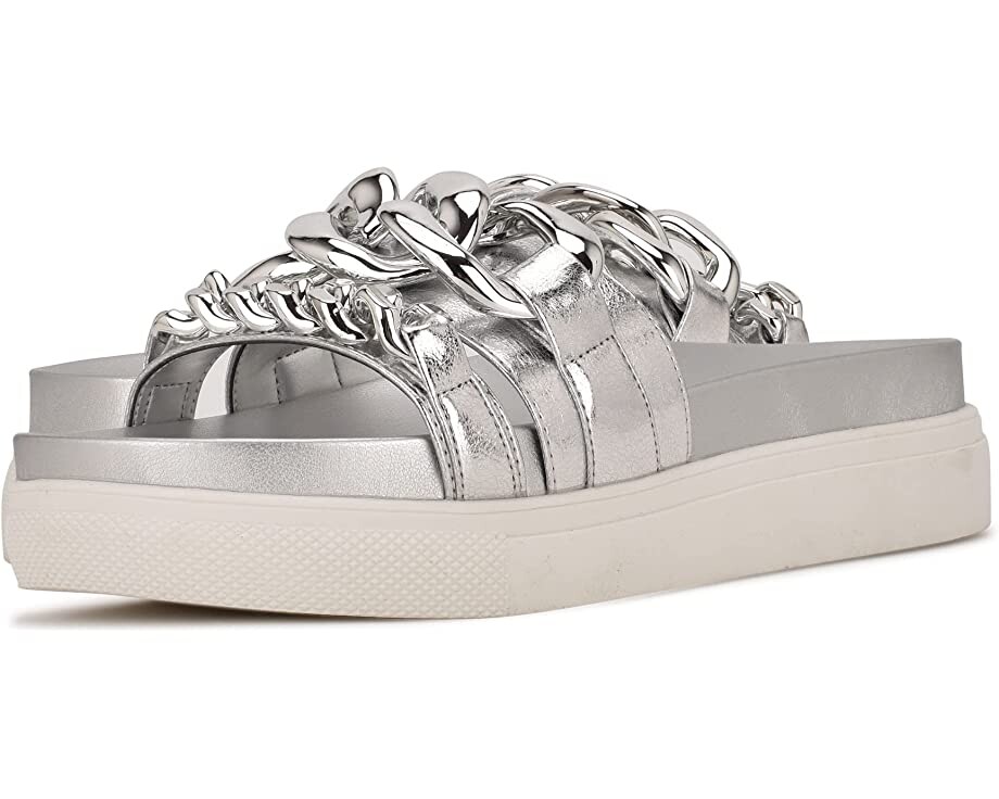 

Сандалии Nope 3 Nine West, серебро