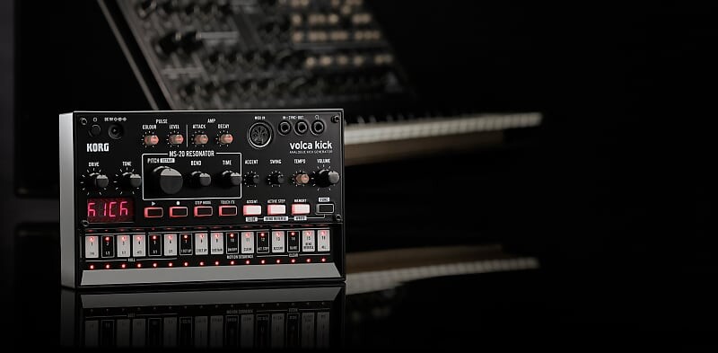 

Korg Volca Kick Analog Kick Generator Bass Drum Machine Перкуссионный синтезатор Новый Volca Kick Analogue Kick Generator