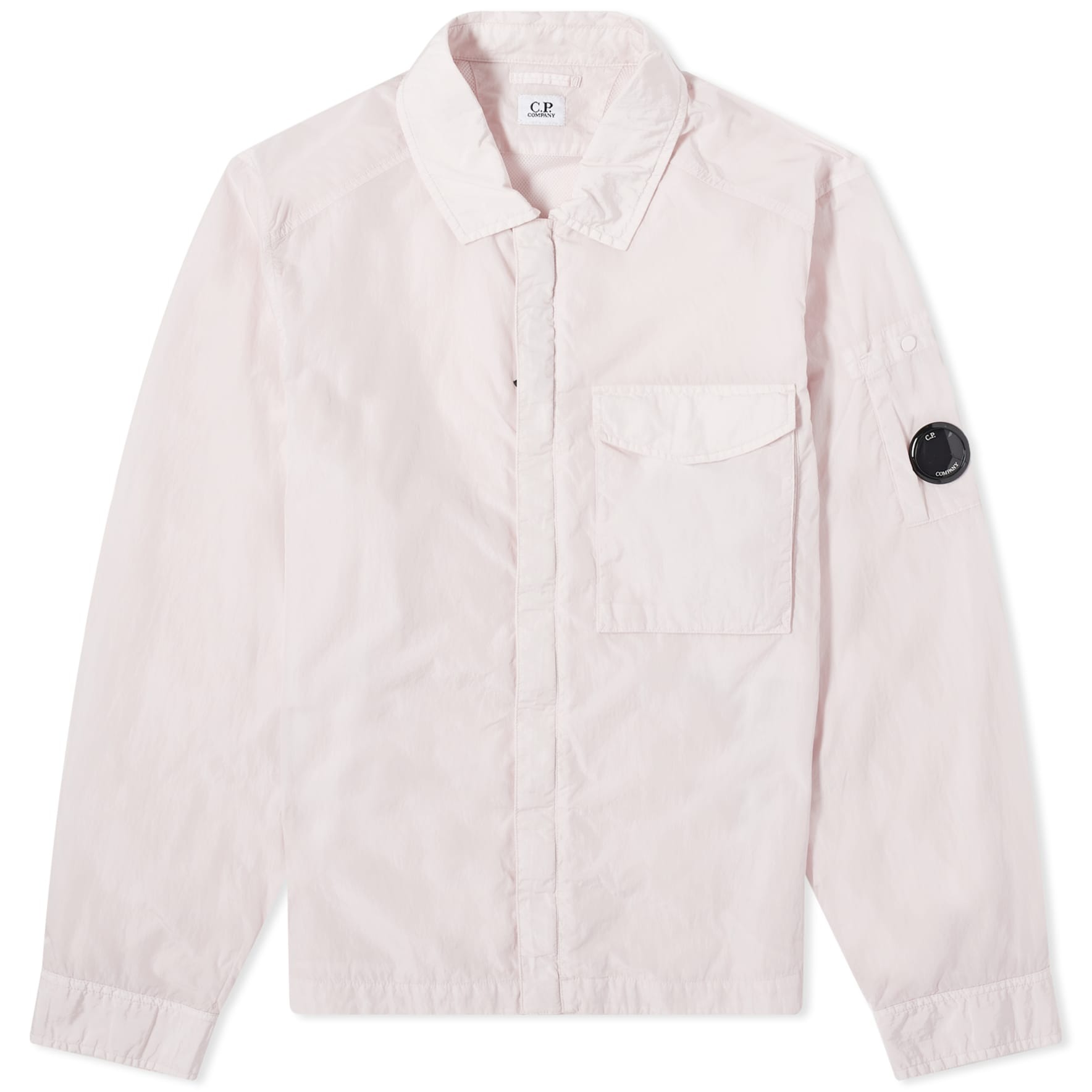 Куртка-рубашка C.P. Company Chrome-R Pocket, бледно-розовый куртка рубашка c p company chrome r pocket светло зеленый
