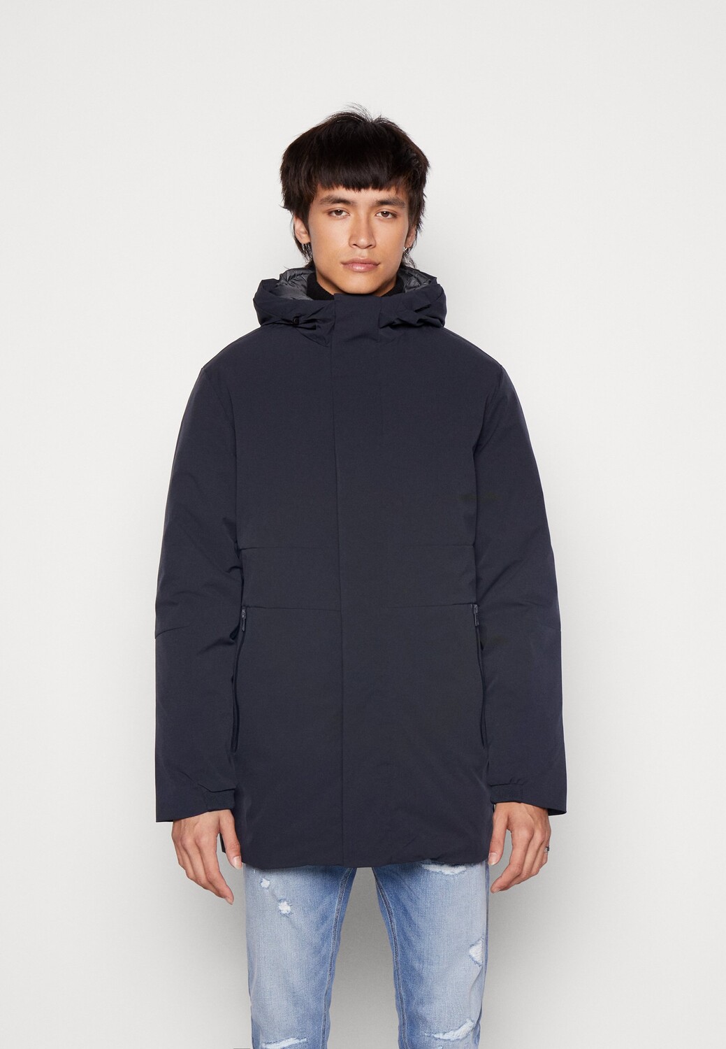 

Пальто зимнее Jack & Jones Premium, синий