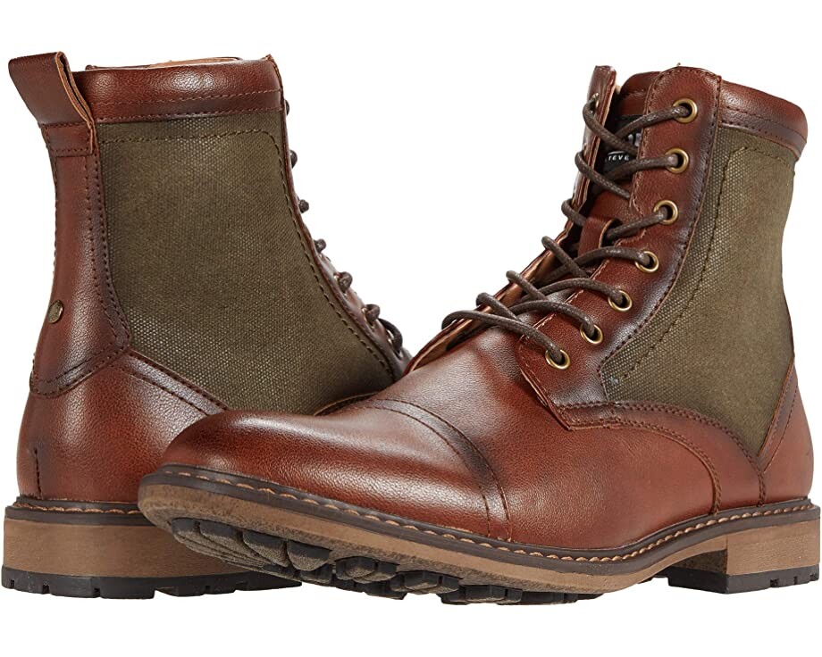 

Ботинки Bunsin Lace-Up Boot Steve Madden, коньяк