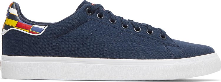 Adidas stan hot sale smith vulc blue